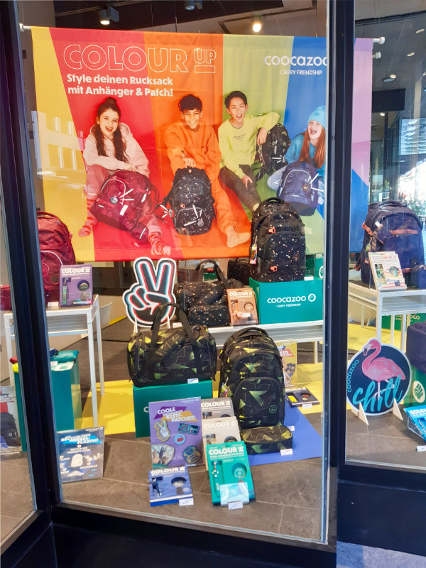 Coocazoo Schaufenster