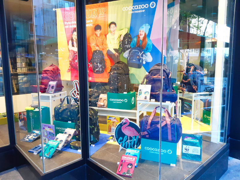 Coocazoo Schaufenster