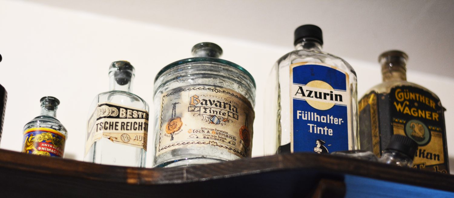 Museum Fuer Schreibkultur Tintenflaschen