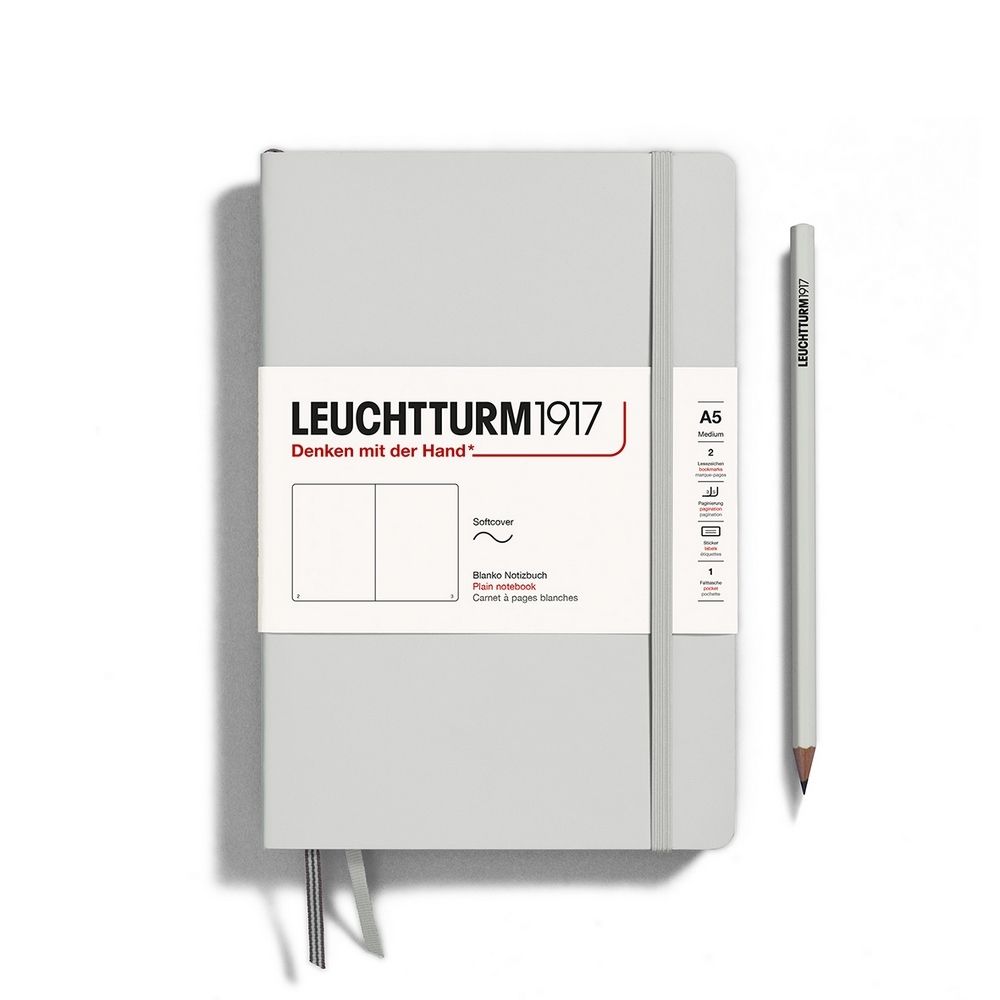 Leuchtturm1917 Notizbuch Medium Softcover A5 Natural Colours 