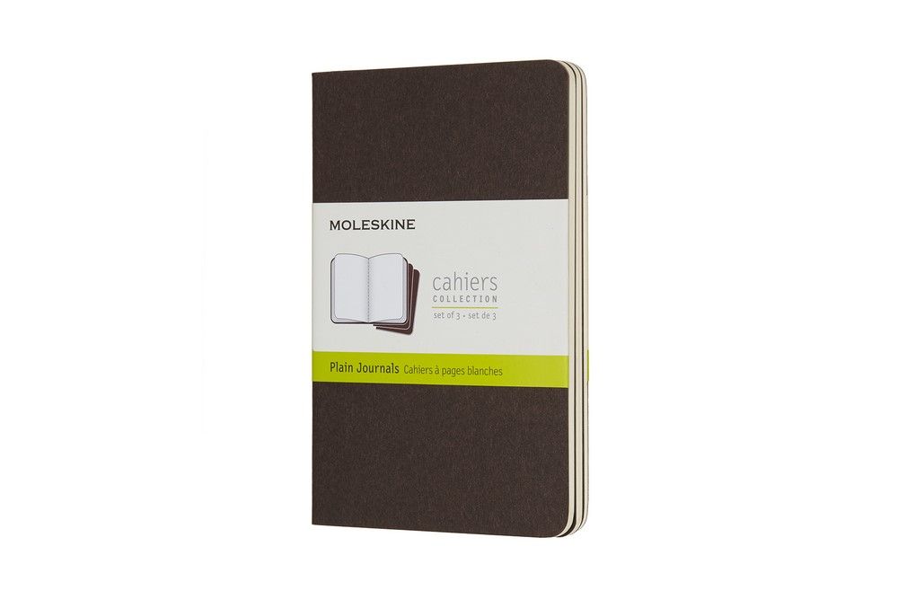 Moleskine Notizheft Cahier Pocket Softcover 3er Set