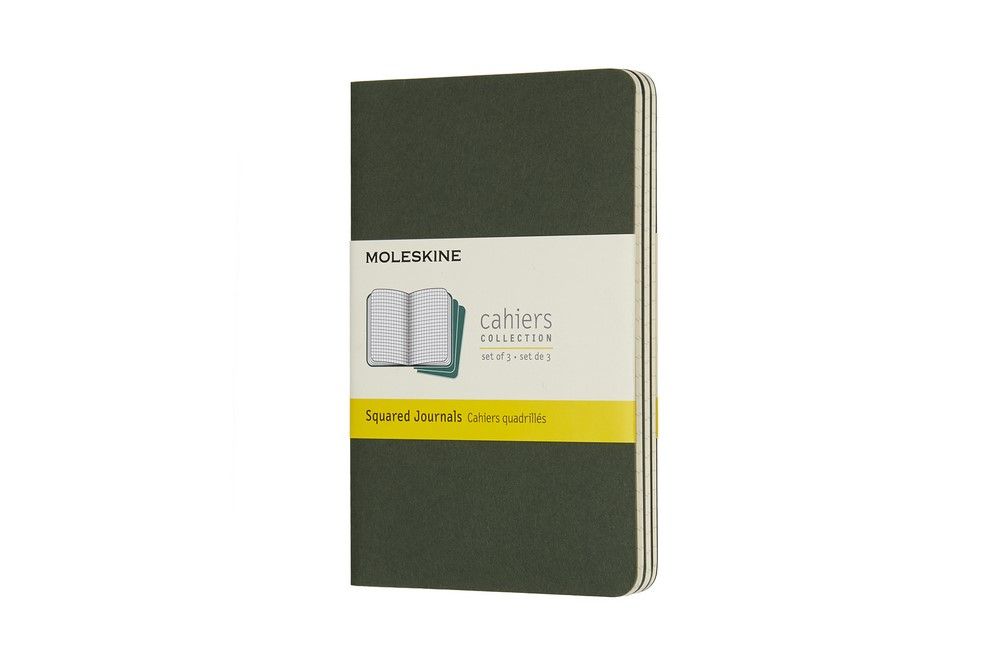 Moleskine Notizheft Cahier Pocket Softcover 3er Set