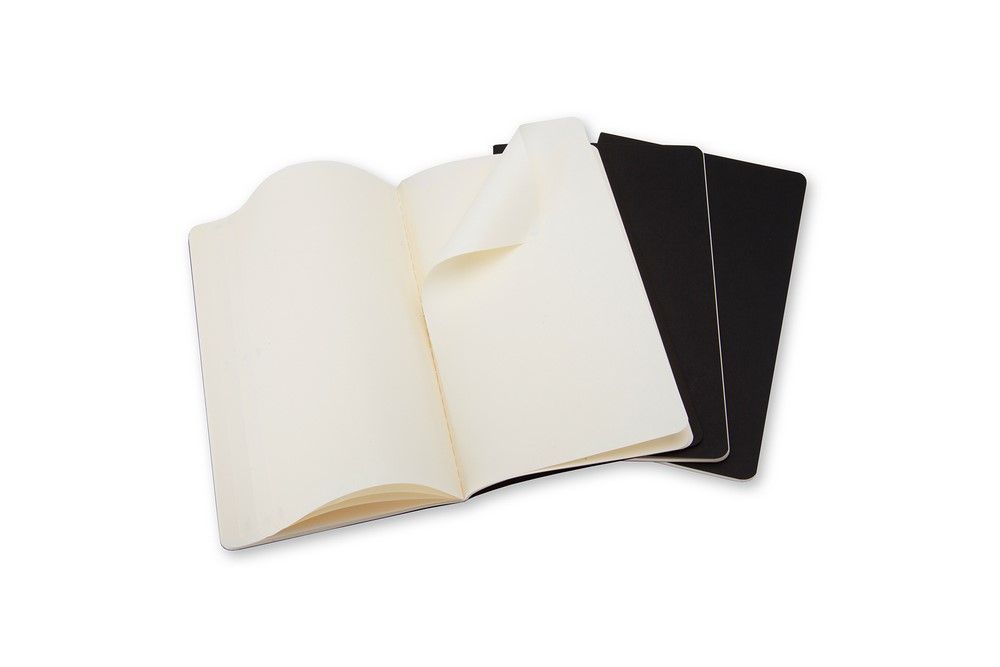 Moleskine Notizheft Cahier Large Softcover 3er Set