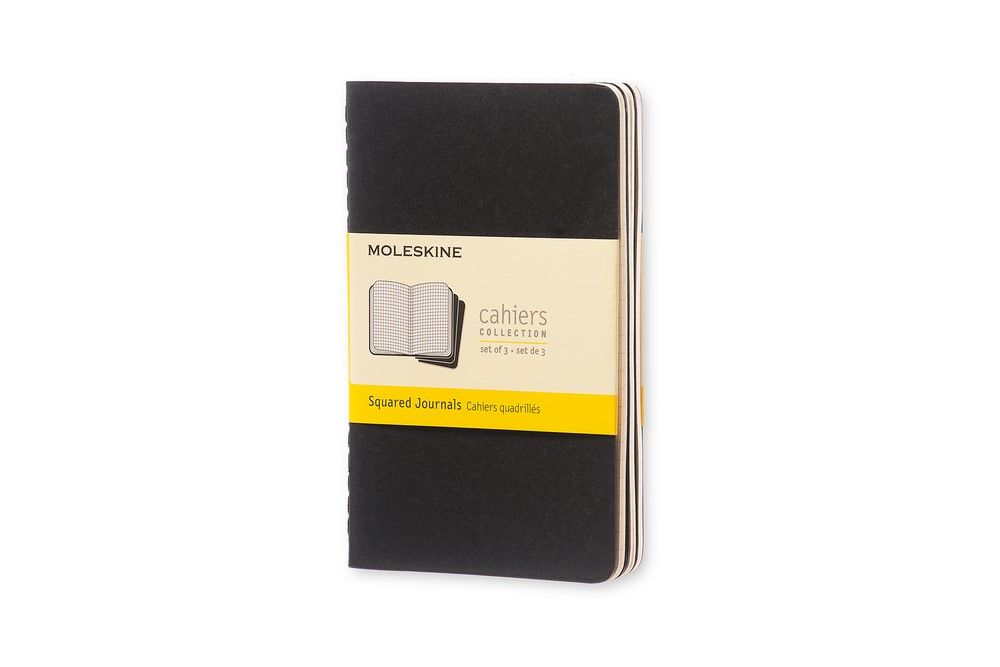 Moleskine Notizheft Cahier Pocket Softcover 3er Set