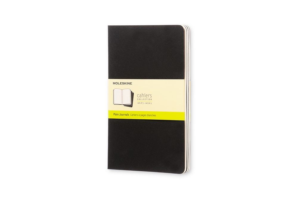 Moleskine Notizheft Cahier Large Softcover 3er Set