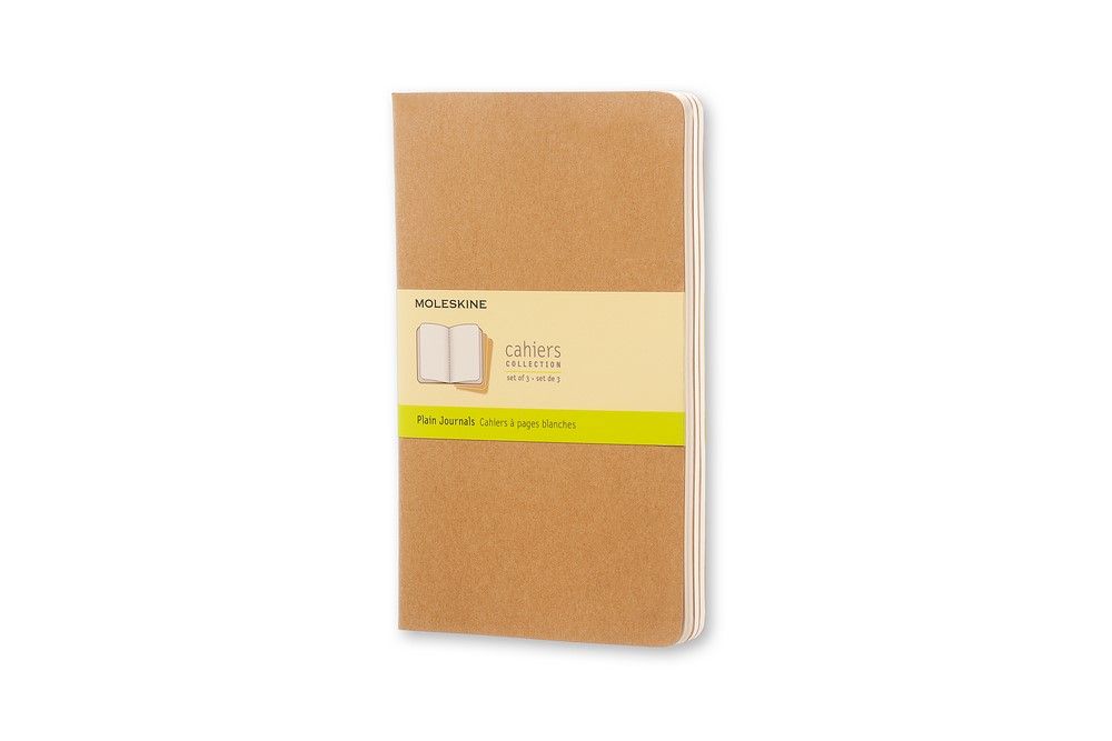 Moleskine Notizheft Cahier Large Softcover 3er Set