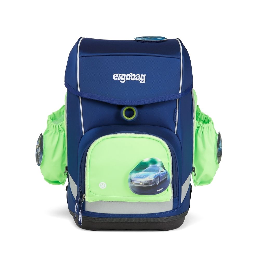 ergobag Sicherheitsset Fluo LED mit Zip-Seitentaschen (Modelle ab 11.2019)