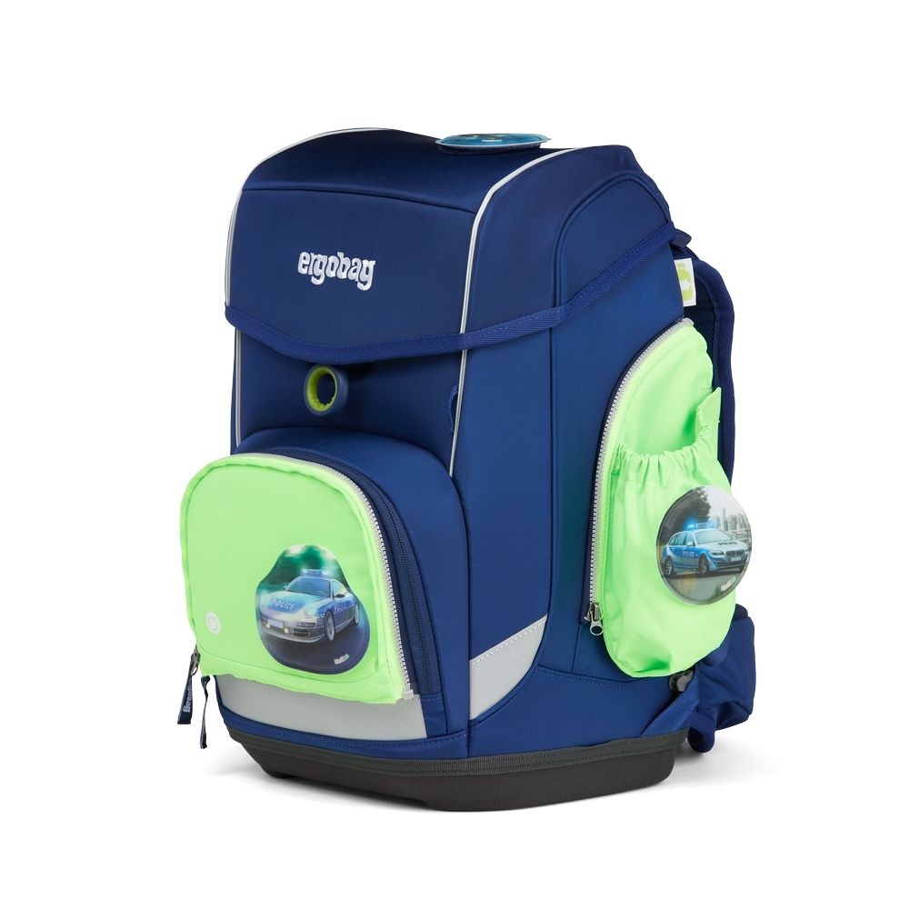 ergobag Sicherheitsset Fluo LED mit Zip-Seitentaschen (Modelle ab 11.2019)