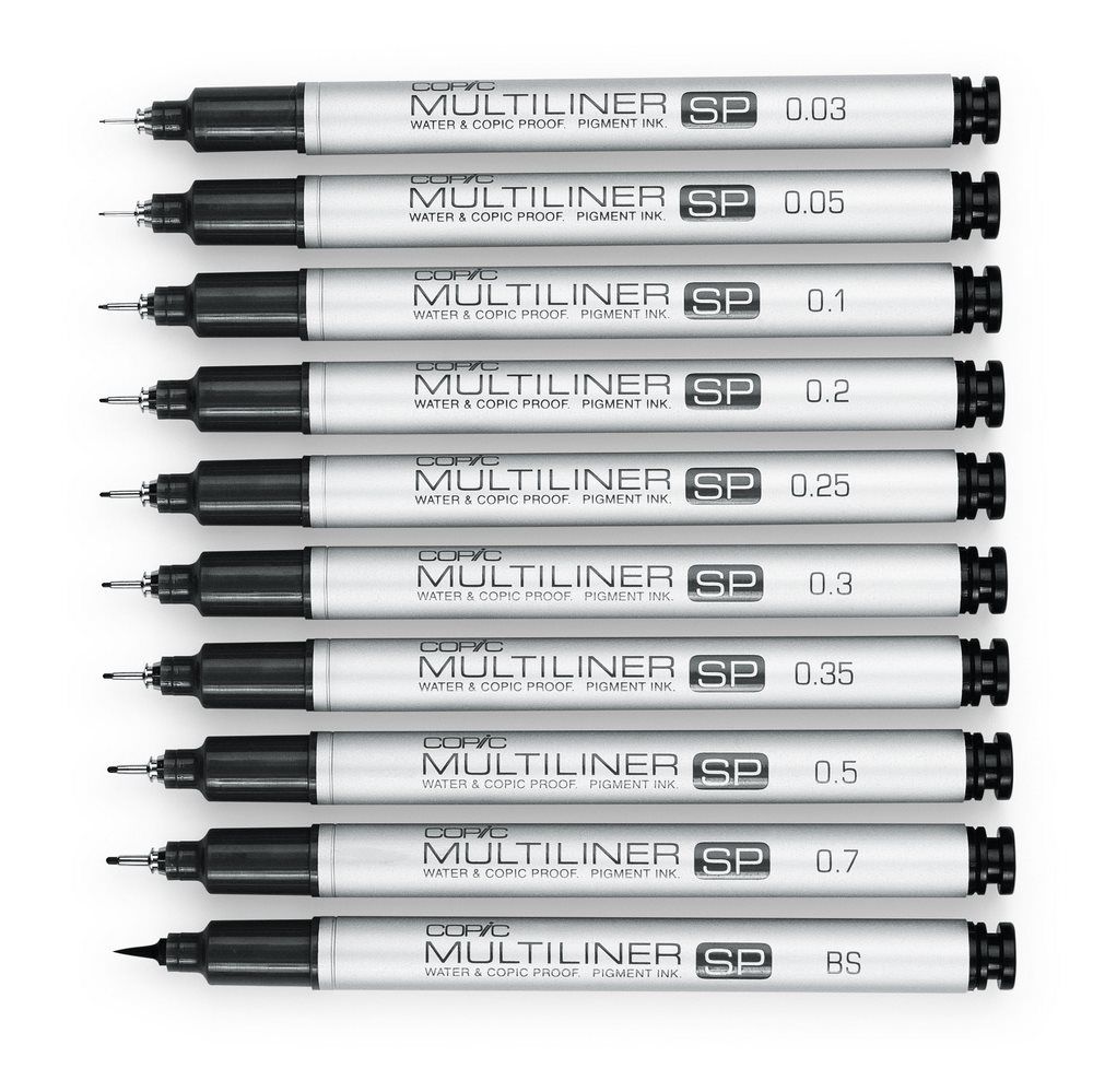 COPIC Ersatzspitzen Multiliner