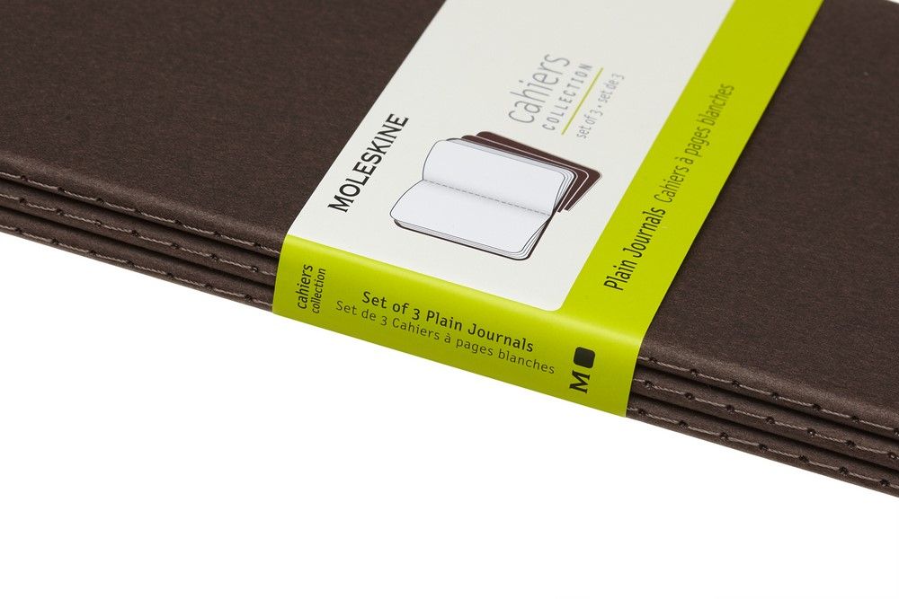 Moleskine Notizheft Cahier Large Softcover 3er Set