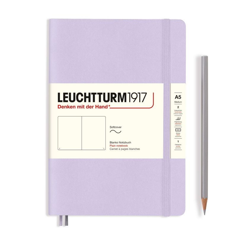 Leuchtturm1917 Notizbuch Medium Softcover A5 Smooth Colours