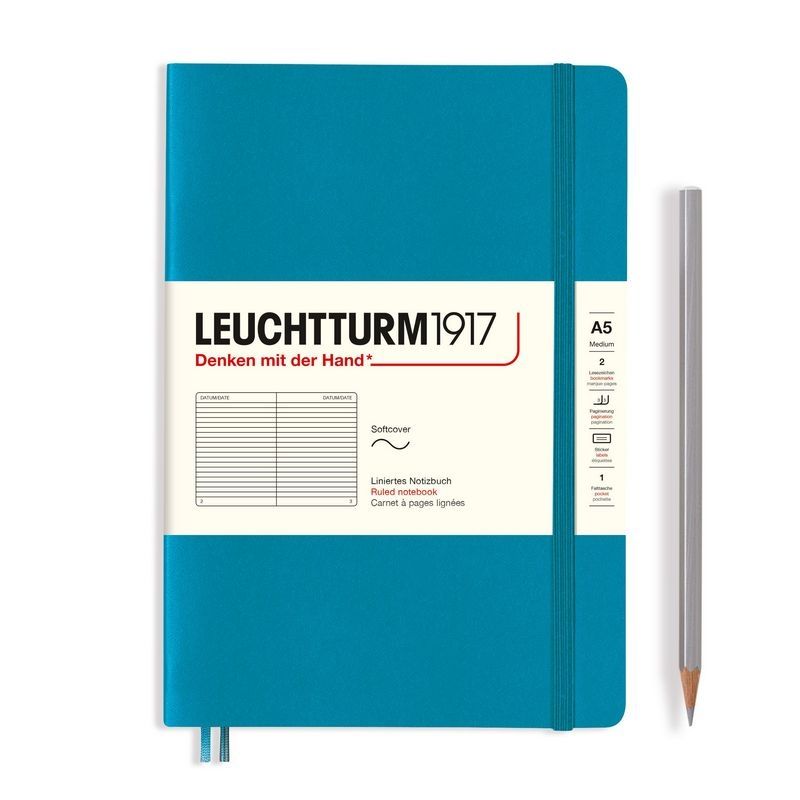 Leuchtturm1917 Notizbuch Medium Softcover A5 Smooth Colours