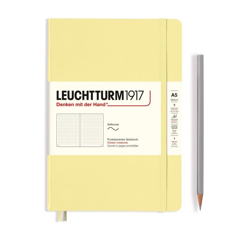 Leuchtturm1917 Notizbuch Medium Softcover A5 Smooth Colours