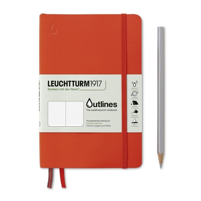 Leuchtturm1917 Notizbuch Paperback Softcover B6+ Outlines 