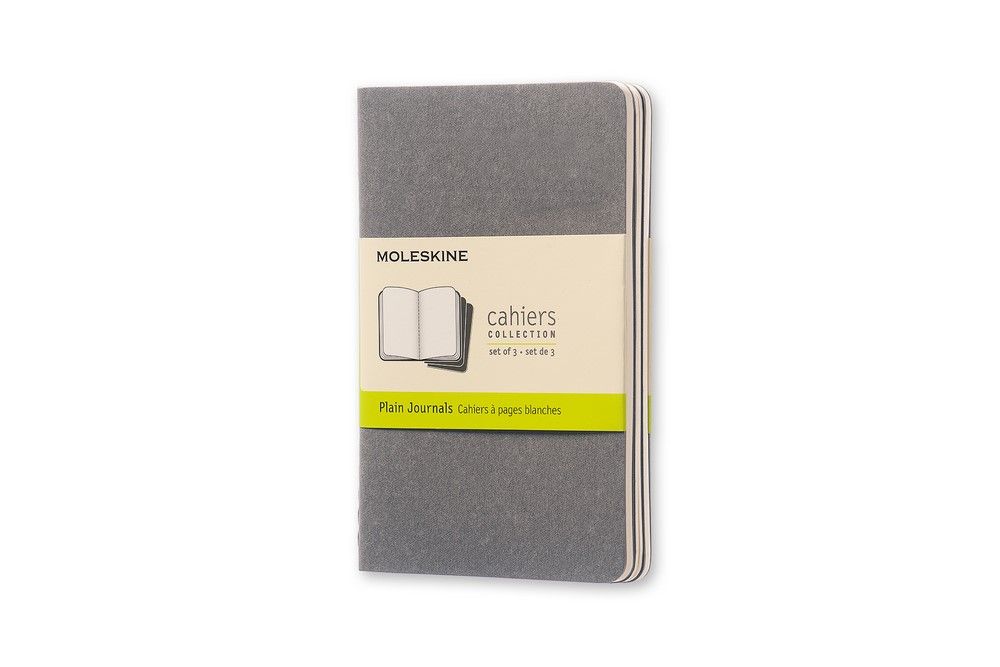 Moleskine Notizheft Cahier Pocket Softcover 3er Set