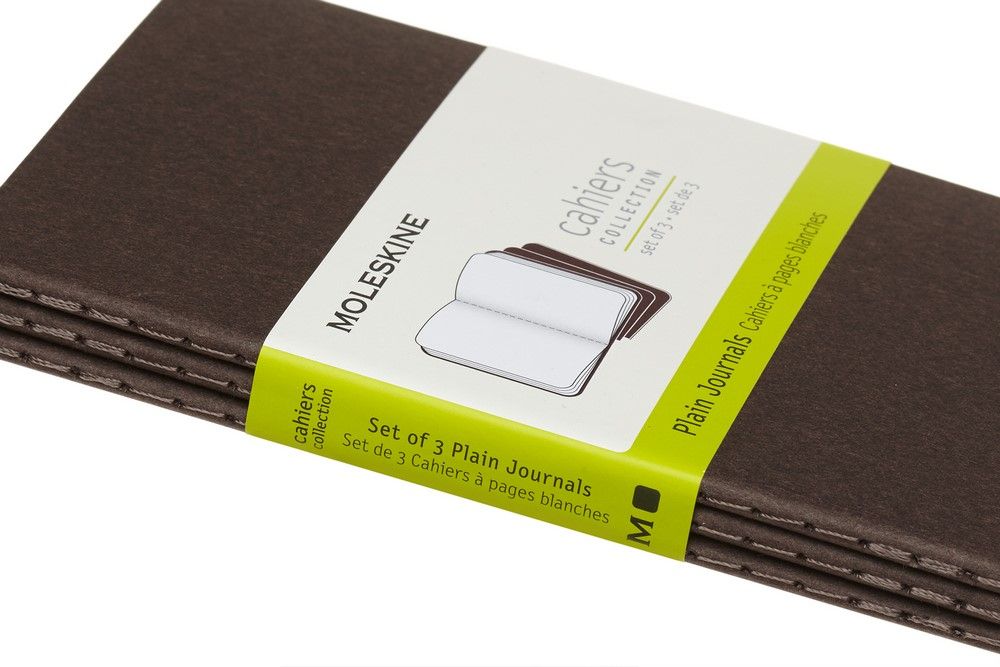 Moleskine Notizheft Cahier Pocket Softcover 3er Set