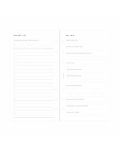 Filofax Reiseplaner Personal Minimal