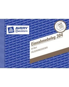 Avery Zweckform Einnahmebeleg DIN A6 quer 50Blatt 