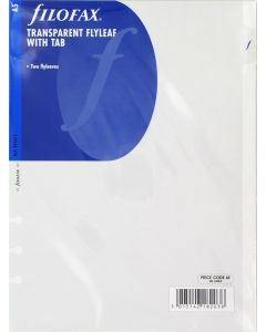 Filofax Trennblatt A5 Transparent