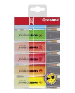 STABILO Textmarker BOSS ORIGINAL 6er-Set