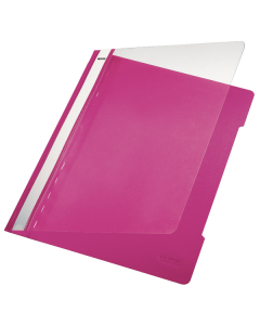 Leitz Hefter Plastik A4 PVC pink