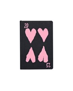 NUUNA Wochenplaner 1 Woche auf 2 Seiten 2025 Ace of Hearts M