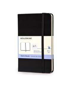 Moleskine Skizzenbuch Pocket Hardcover schwarz, blanko