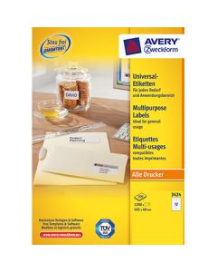 Avery Zweckform Universaletiketten 3653 1200St