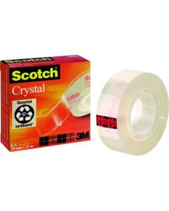 Scotch Klebefilm Crystal Clear C6001933 19mmx33m transparent