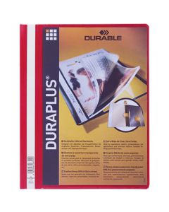 DURABLE Angebotshefter DURAPLUS A4 rt transp Deckblatt mit Tasche