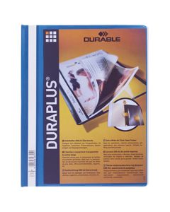 DURABLE Angebotshefter DURAPLUS A4 bl transp Deckblatt mit Tasche