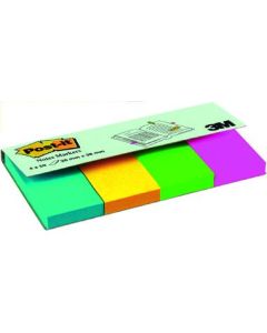 Post-it Haftstreifen Page Mark 670-4U 20x38mm farbig 4 St./Pa