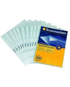 Soennecken Prospekthülle 1613 DIN A5 DIN A5 PP transparent 100 St./