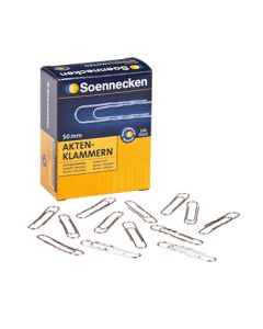 Soennecken Aktenklammer 1061 50mm gewellt verzinkt 100 St./