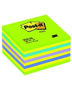 POST-IT Würfel Haftnotiz 2028N neongrün 450Bl