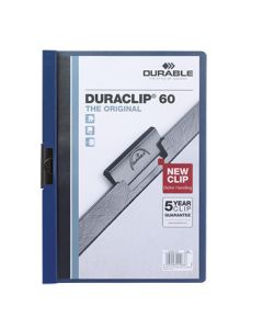 Durable Klemmmappe Duraclip 60 A4 schwarz