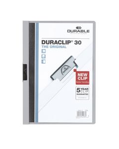 Durable Klemmmappe Duraclip 60 A4 grau