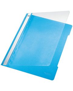 Leitz Hefter Plastik A4 PVC hellblau