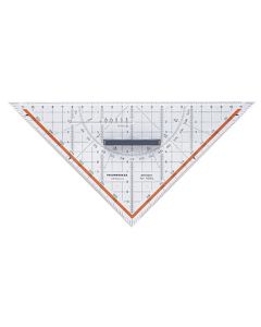 Rumold Zeichendreieck 1054 Plexiglas 250mm mit Griff