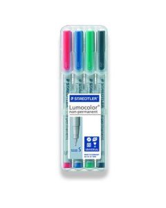 Folienstift Lumocolor S 4St Bo non-permanent superfein