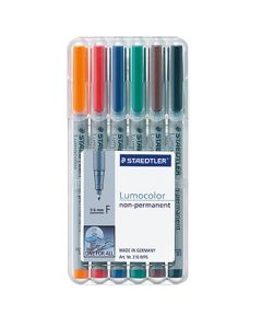 STAEDTLER Folienstift Lumocolor 316 F non-permanent 6 St