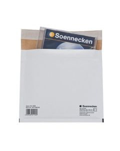 Soennecken CD/DVD-Versandtasch 2382 19x16cm hk Karton weiß