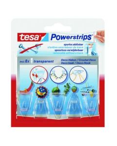 TESA Powerstrips Deco-Haken 58900-00013 transparent Pa=5 H