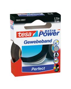 TESA Gewebeband 56341-00027-03 extra stark 19mm x 2,75m schwa