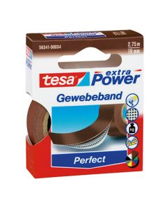 TESA Gewebeband 56341-00034-03 extra stark 19mmx2,75m braun