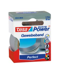 TESA Gewebeband 56343-00040-03 extra stark 38mmx2,75m grau