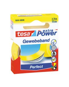 TESA Gewebeband 56341-00030-03 extra stark 19mmx2,75m gelb