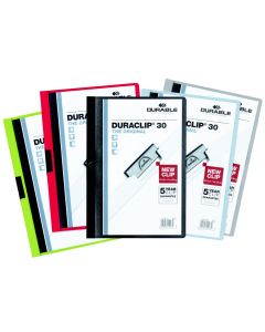 Durable DURACLIP Klemm-Mappe grau