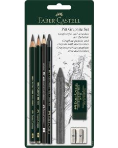 Faber-Castell Bleistift Pitt Graphite Set 7 tlg