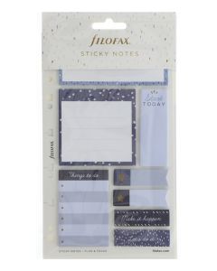 Filofax Haftnotizen Indigo